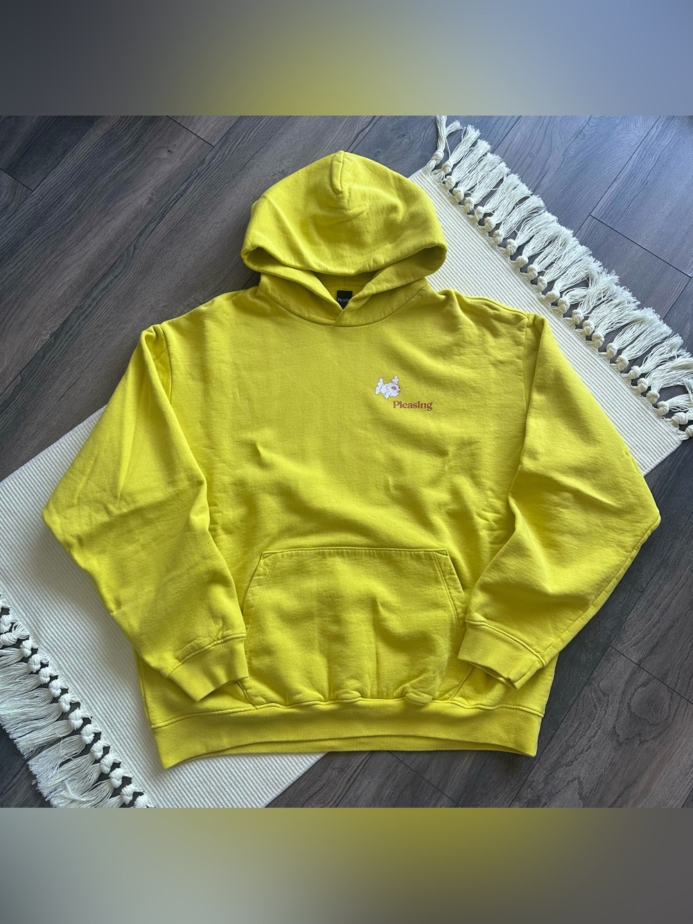 Official Harry Styles Pleasing Coachella Yellow Hoodie